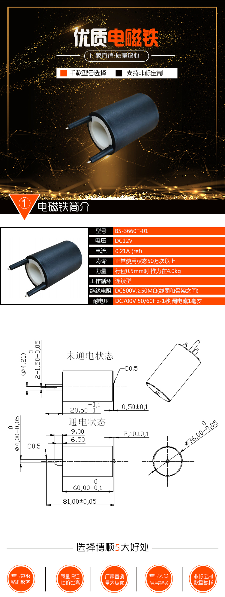 制動器電磁鐵 制動器電磁鐵